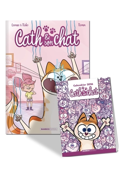 Cath et son chat - tome 01 + calendrier 2026 offert_lds - Image principale