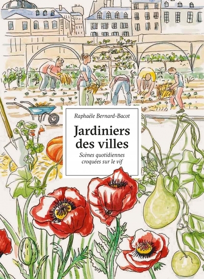 Jardiniers des villes - portraits croqués sur le vif - Image principale