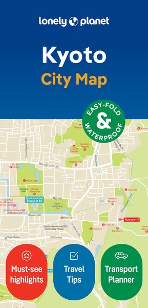 Kyoto city map 2ed -anglais- - Image principale