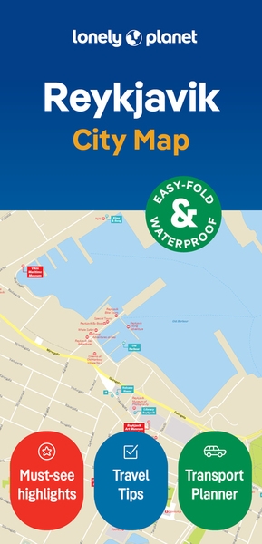 Reykjavik city map 2ed -anglais- - Image principale