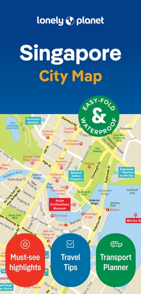 Singapore city map 2ed -anglais- - Image principale