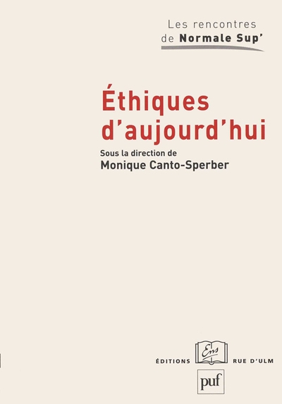 Éthiques d'aujourd'hui. séminaire 1 - Image principale