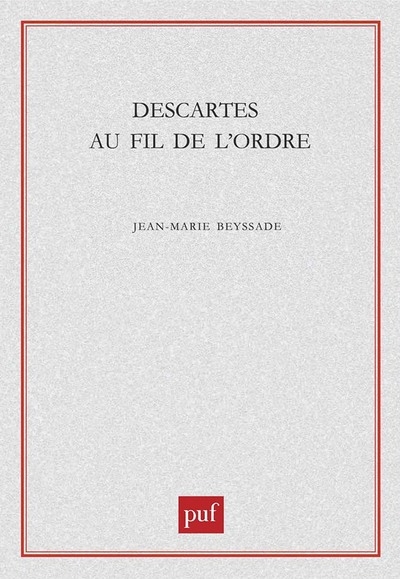 Descartes au fil de l'ordre - Image principale