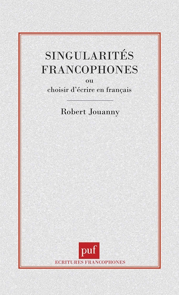 Singularités francophones - Image principale