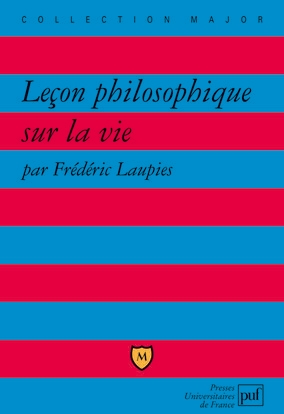 Leçon philosophique sur la vie - Image principale