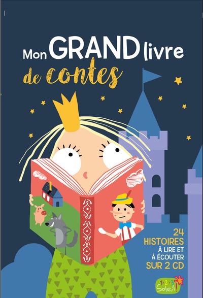 Mon grand livre de contes avec 2 cd - Image principale