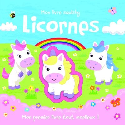 Licornes - mon livre squishy - Image principale