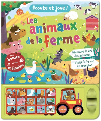 Écoute et joue ! - les animaux de la ferme - Image principale