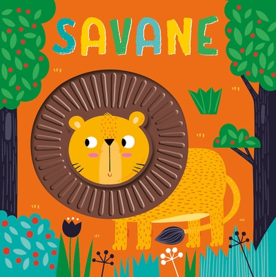 Savane - mon livre a toucher silicone - Image principale