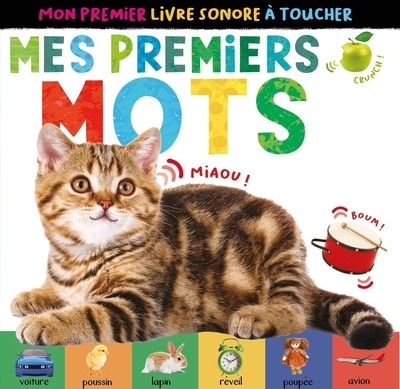 Mes premiers mots - mon livre sonore a toucher - Image principale