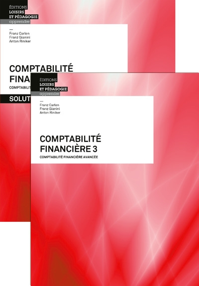 Comptabilité financière 3 pack livre + solutions - Image principale