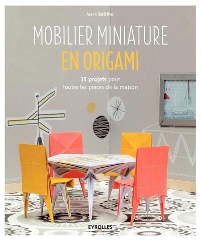 Mobilier miniature en origami - Image principale