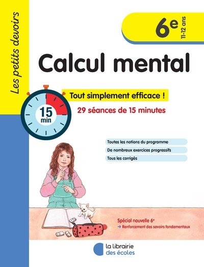Les petits devoirs - calcul mental 6e - Image principale