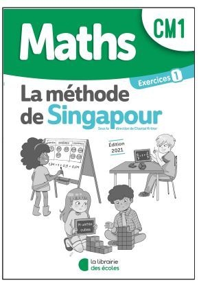 Méthode de singapour cm1 (2021) - pack de cahiers d'exercices 1 : pratique autonome - Image principale