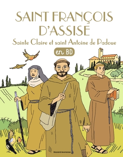 Saint françois d'assise, sainte claire, saint antoine de padoue en bd - Image principale