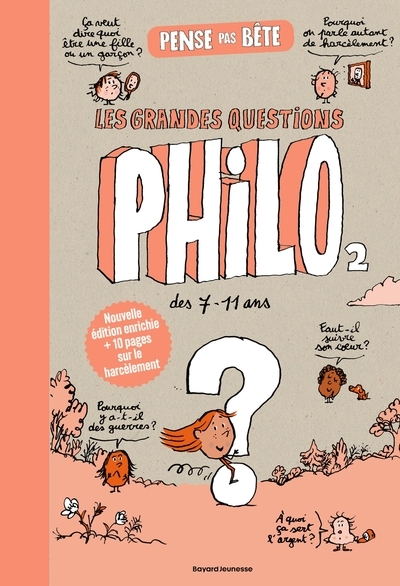 Les grandes questions philo pour les 7 à 107 ans - (ne) tome 2 - Image principale