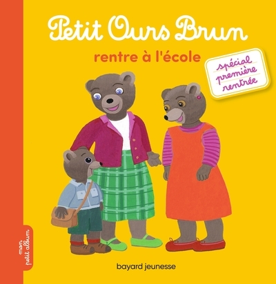 Petit ours brun rentre à l'école - dès 2 ans - Image principale