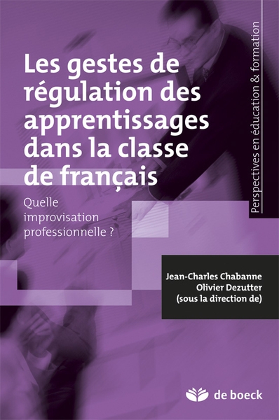 Les gestes de régulation des apprentissages dans la classe de francais - Image principale