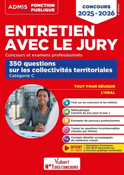 Entretien avec le jury - 350 questions sur les collectivités territoriales - catégorie c - Image principale