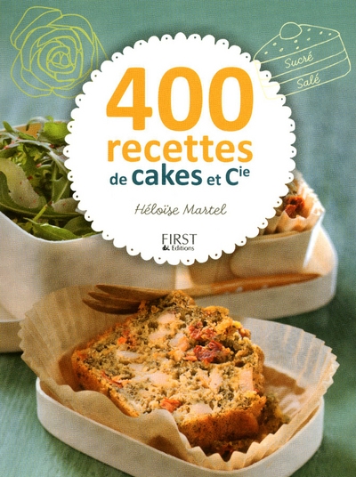 400 recettes de cakes et cie - Image principale
