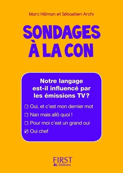 Petit livre de - sondages à la con - Image principale