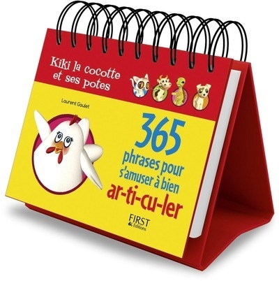365 phrases pour s'amuser à bien ar-ti-cu-ler kiki la cocotte et ses potes - Image principale