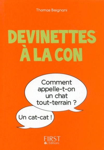 Petit livre de - devinettes à la con - Image principale