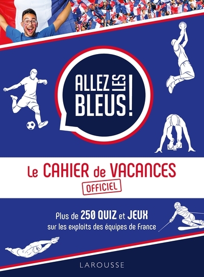 Le cahier de vacances allez les bleus - Image principale