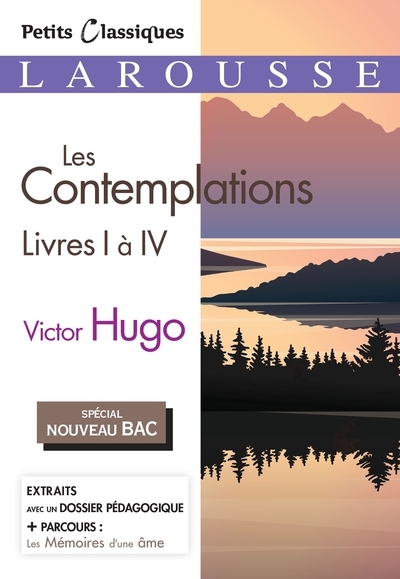 Les contemplations, livres 1 à 4 (spécial bac) - Image principale
