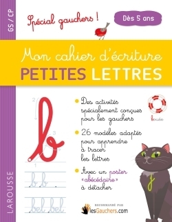 Mon cahier d'écriture petites lettres sp gauchers - Image principale