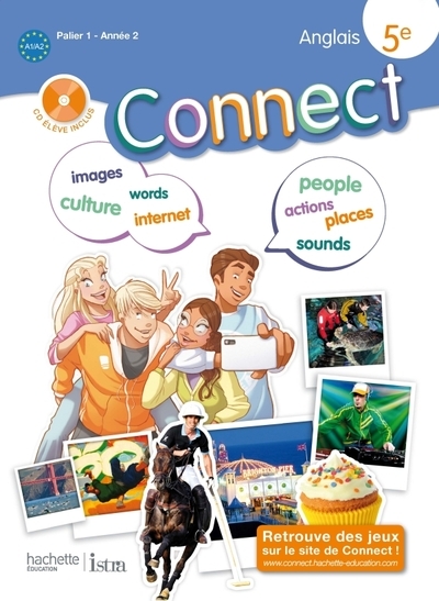 Connect 5e / palier 1 année 2 - anglais - livre de l'élève - edition 2012 - Image principale