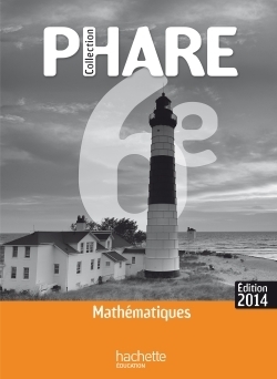 Phare mathématiques 6ème livre professeur édition 2014 - Image principale