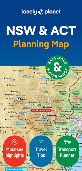 New south wales & the act planning map 2ed -anglais- - Image principale