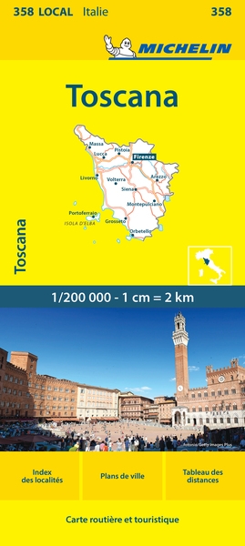 Carte départementale toscane - Image principale