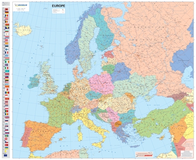 Europe politique (poster plastifié - sous gaine) - Image principale