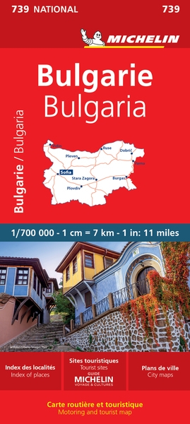 Carte nationale bulgarie / bulgaria - Image principale