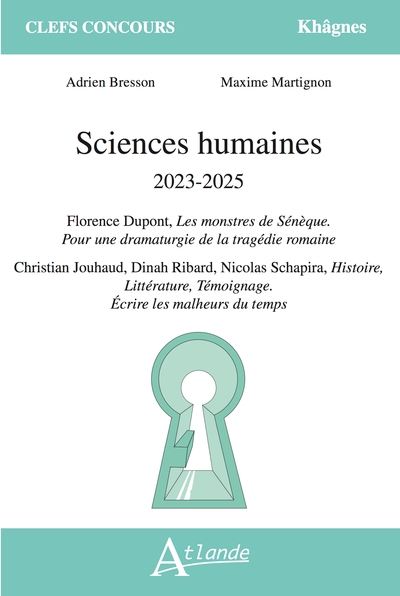 Sciences humaines 2023-2025 - Image principale