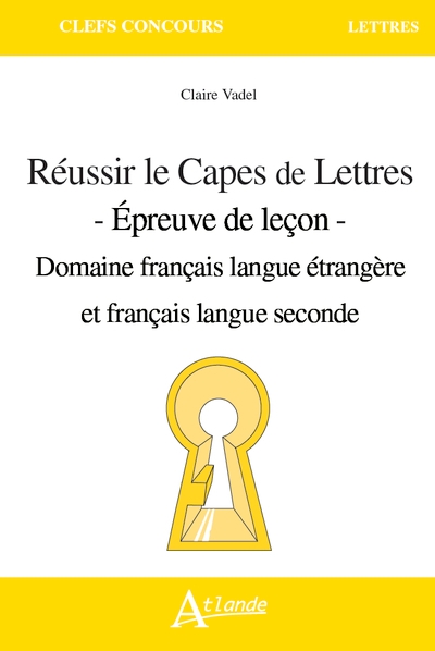 Réussir le capes de lettres - domaine fle - Image principale