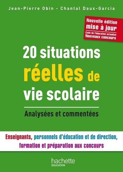 20 situations réelles de vie scolaire - Image principale