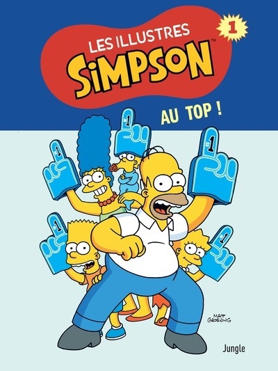 Les illustres simpson - tome 1 au top ! - Image principale