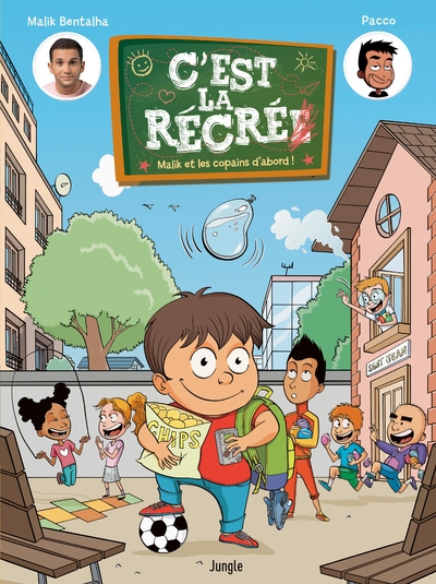C'est la récré - tome 1 malik et les copains d'abor ! - Image principale