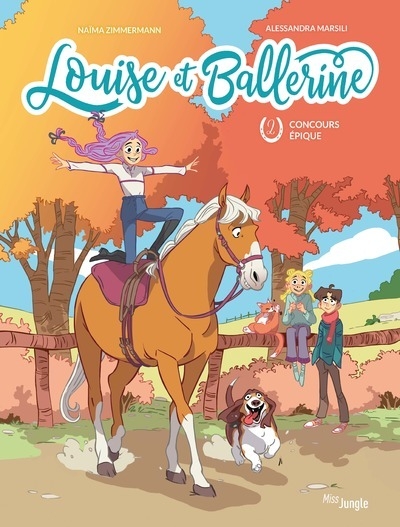 Louise et ballerine - tome 2 concours épique - Image principale