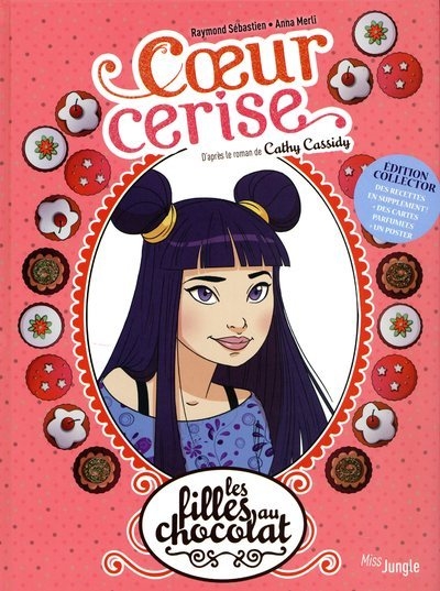 Les filles au chocolat - tome 1 coeur cerise - edition collector - Image principale