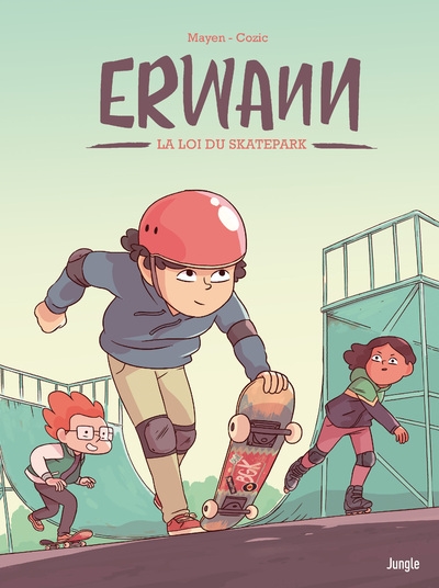 Erwann - tome 1 la loi du skatepark - Image principale