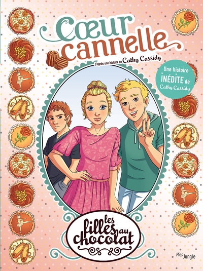 Les filles au chocolat - tome 12 coeur cannelle - inédit - Image principale