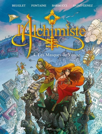 L'alchimiste - tome 4 les masques de venise - Image principale