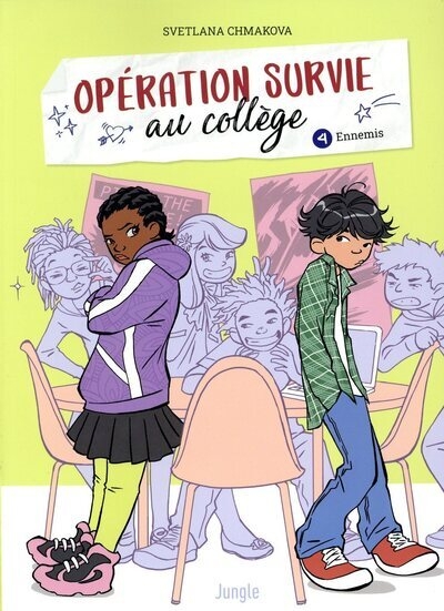 Opération survie au collège - tome 4 ennemis - Image principale
