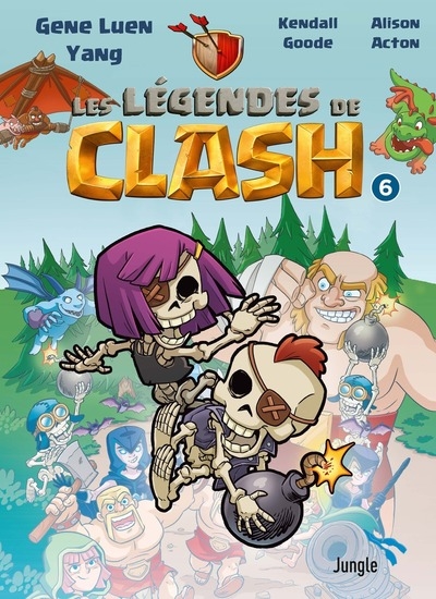 Les légendes de clash - tome 6 - Image principale