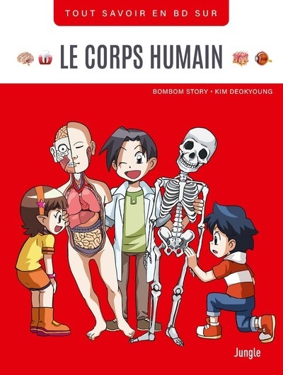 Tout savoir en bd sur le corps humain - Image principale