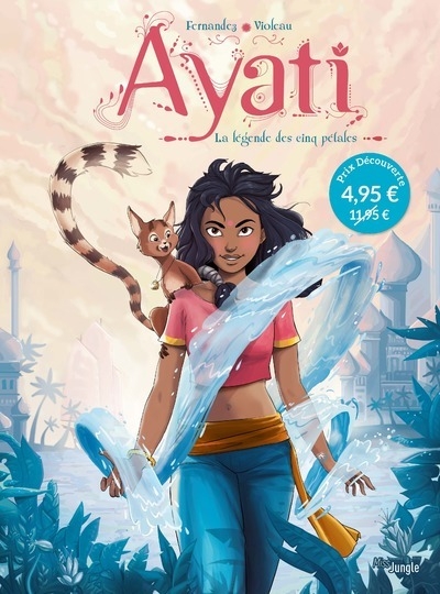 Ayati - op petits prix 2022 - tome 1 la légende des cinq pétales - Image principale